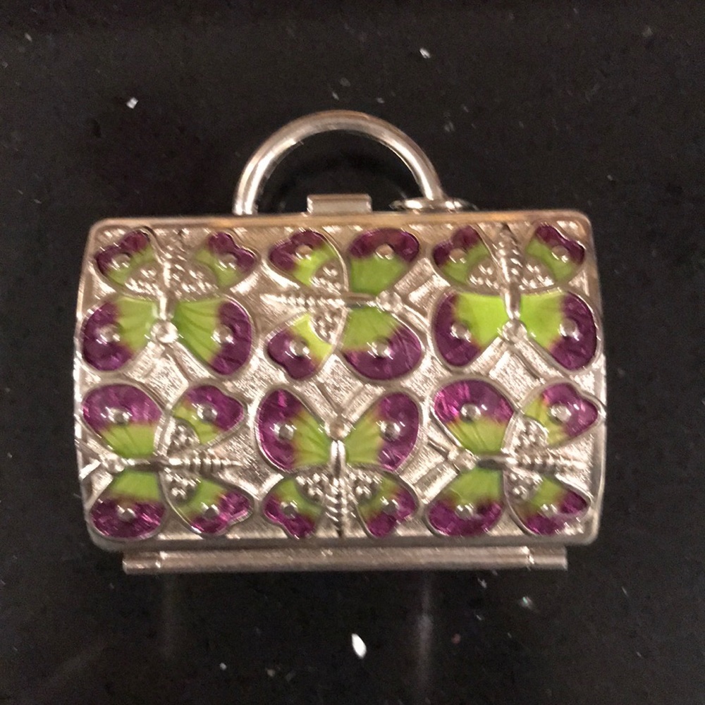 Judith Leiber pillbox